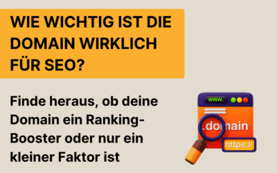 Wie wichtig ist die Domain für SEO?