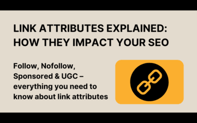 Link attributes and their importance for SEO – an overview