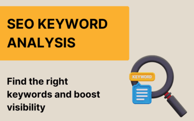 SEO keyword analysis: How to find the right keywords and increase your visibility