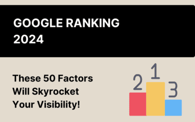 What influences the Google ranking? The top 50 ranking factors for 2024