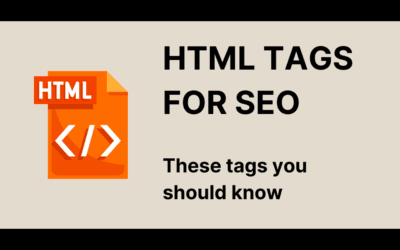 Crash course: Everything you need to know about HTML tags with regard to SEO