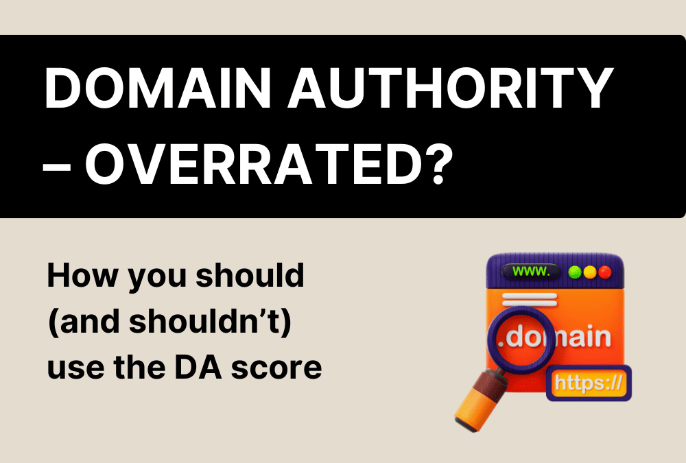 Domain authority: definition & classification for your SEO work