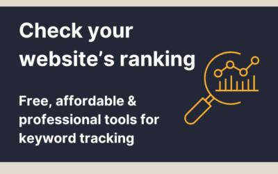 Check the ranking of my website: How to find your position on Google