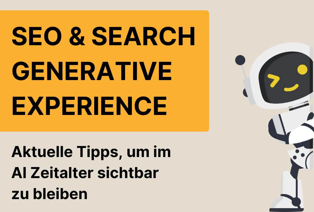 SEO for SGE: Current tips for your visibility in the AI overview