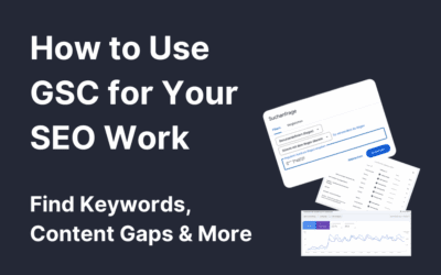 How can I use the Google Search Console for my SEO work?