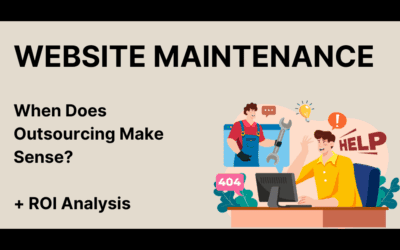Website maintenance for SMEs: in-house vs. outsourcing – a decision-making aid